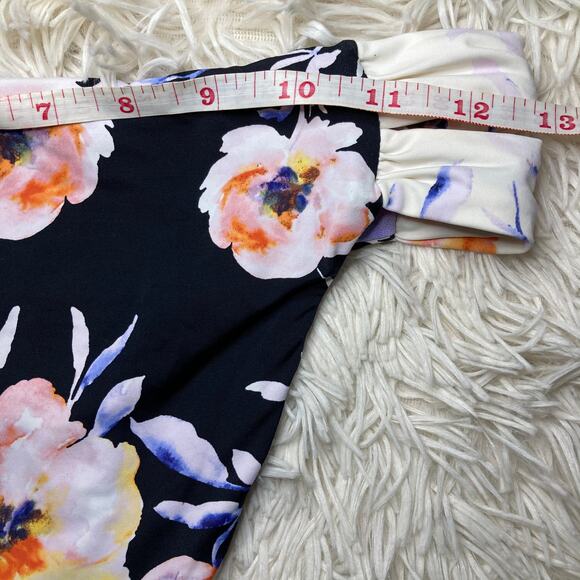 Handmade | Juniors lavender floral bikini bottom NWOT - Picture 5 of 6